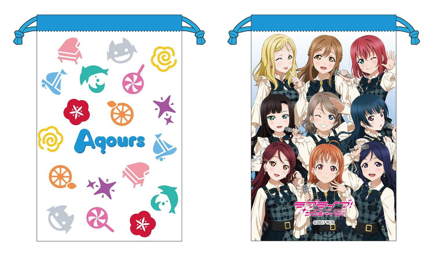 ラブライブ！サンシャイン!!（LoveLive! Sunshine!!） 滿版印花抽繩收納袋