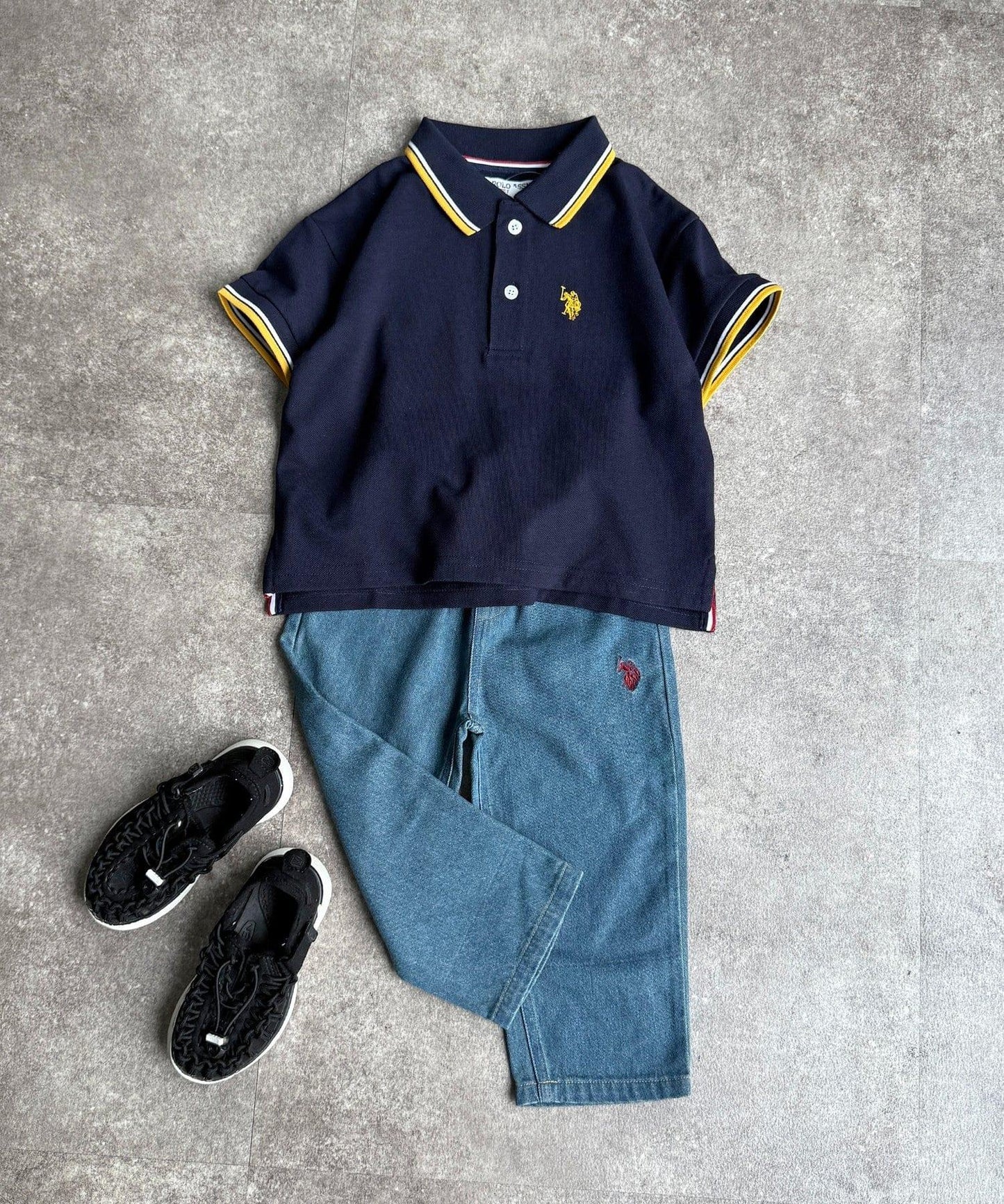 兒童珠地 U.S. POLO ASSN. POLO衫