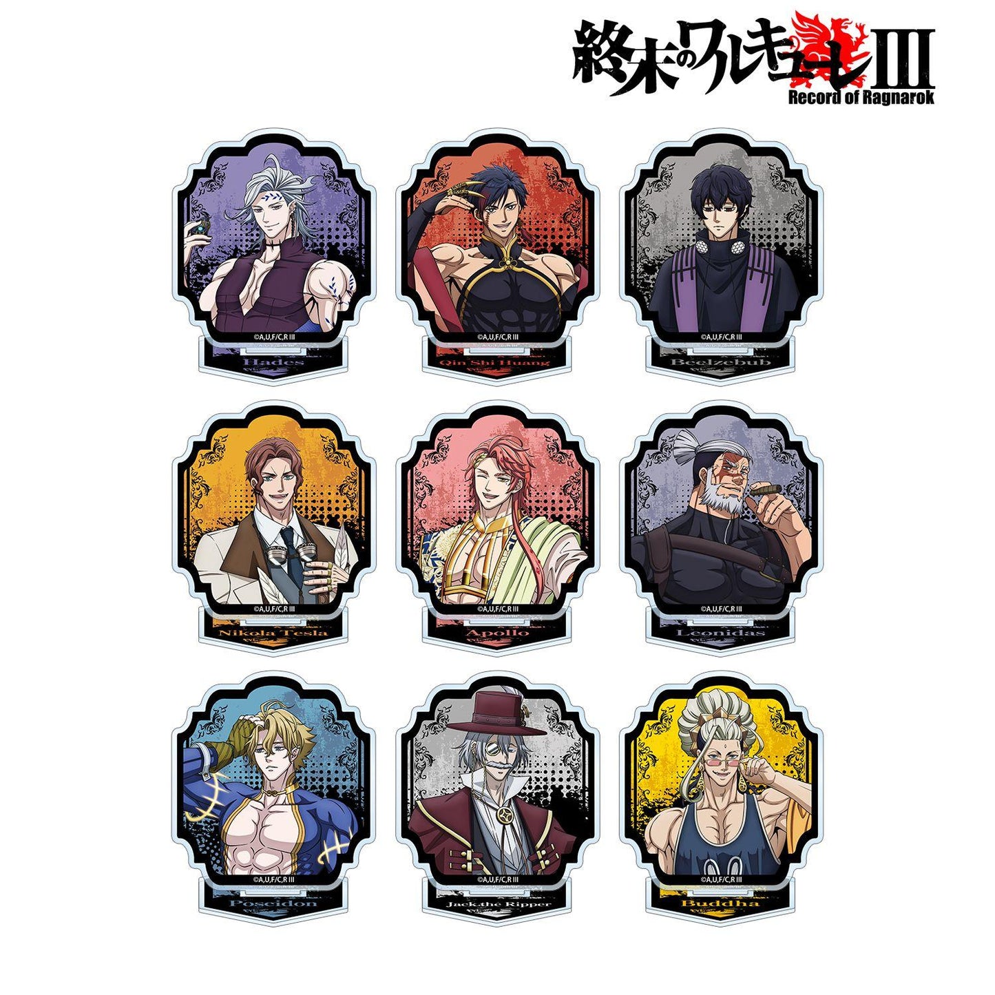終末的女武神（終末的女武神） III 盒裝亞克力立牌（9包入）
