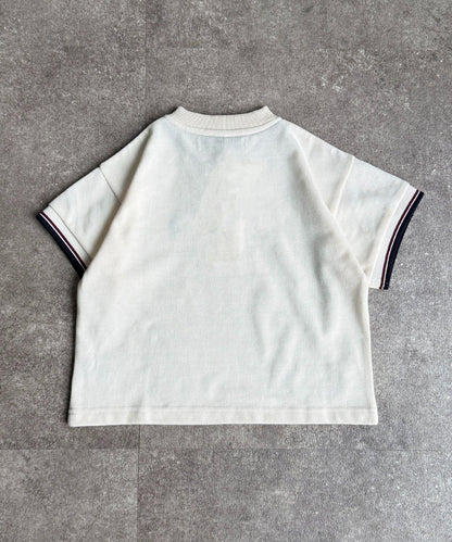 U.S. POLO ASSN. 兒童珠地亨利領T恤