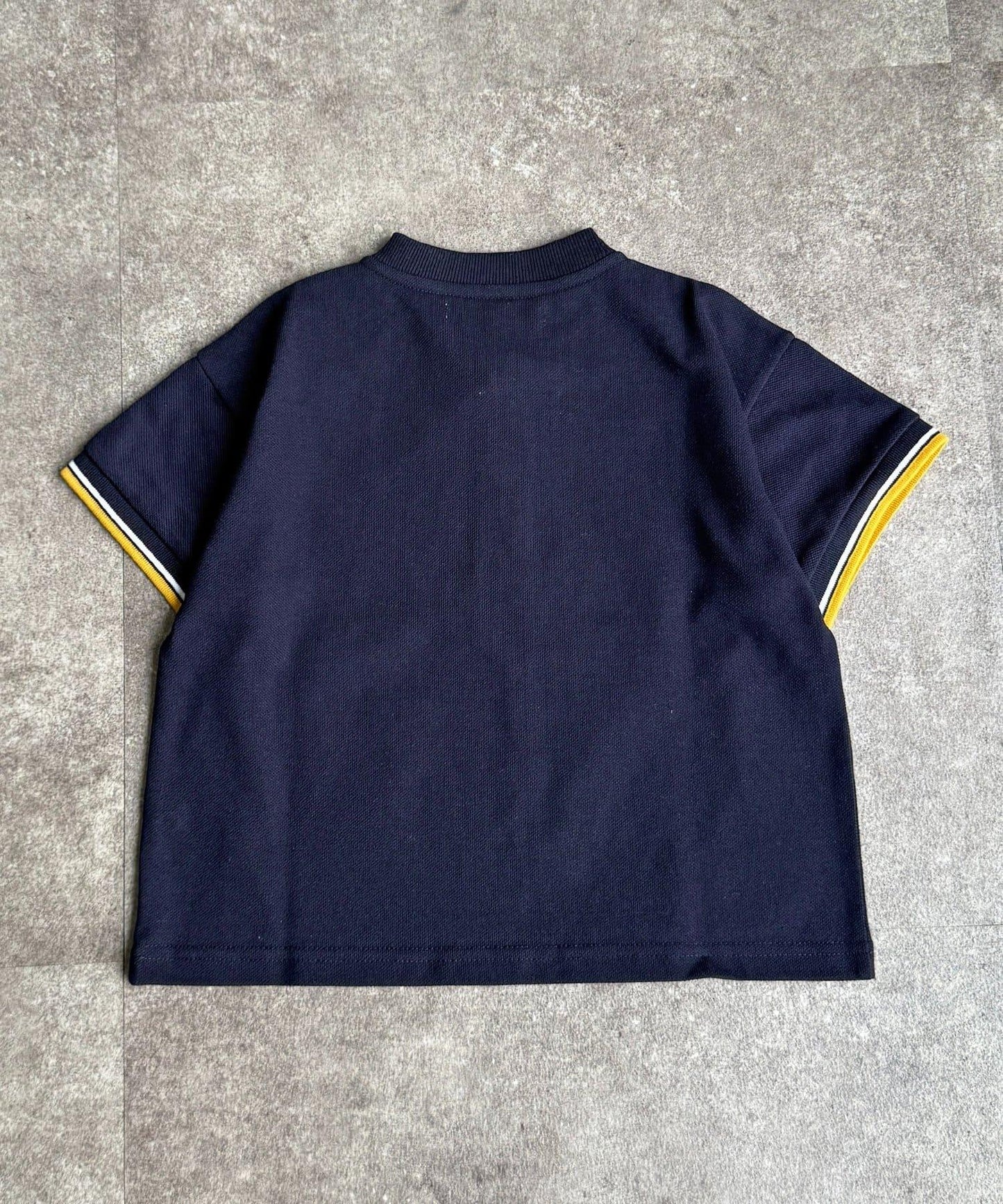 U.S. POLO ASSN. 兒童珠地亨利領T恤