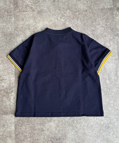 U.S. POLO ASSN. 兒童珠地亨利領T恤