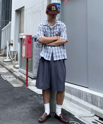 Ciaopanic 鉚釘紐扣格紋襯衫