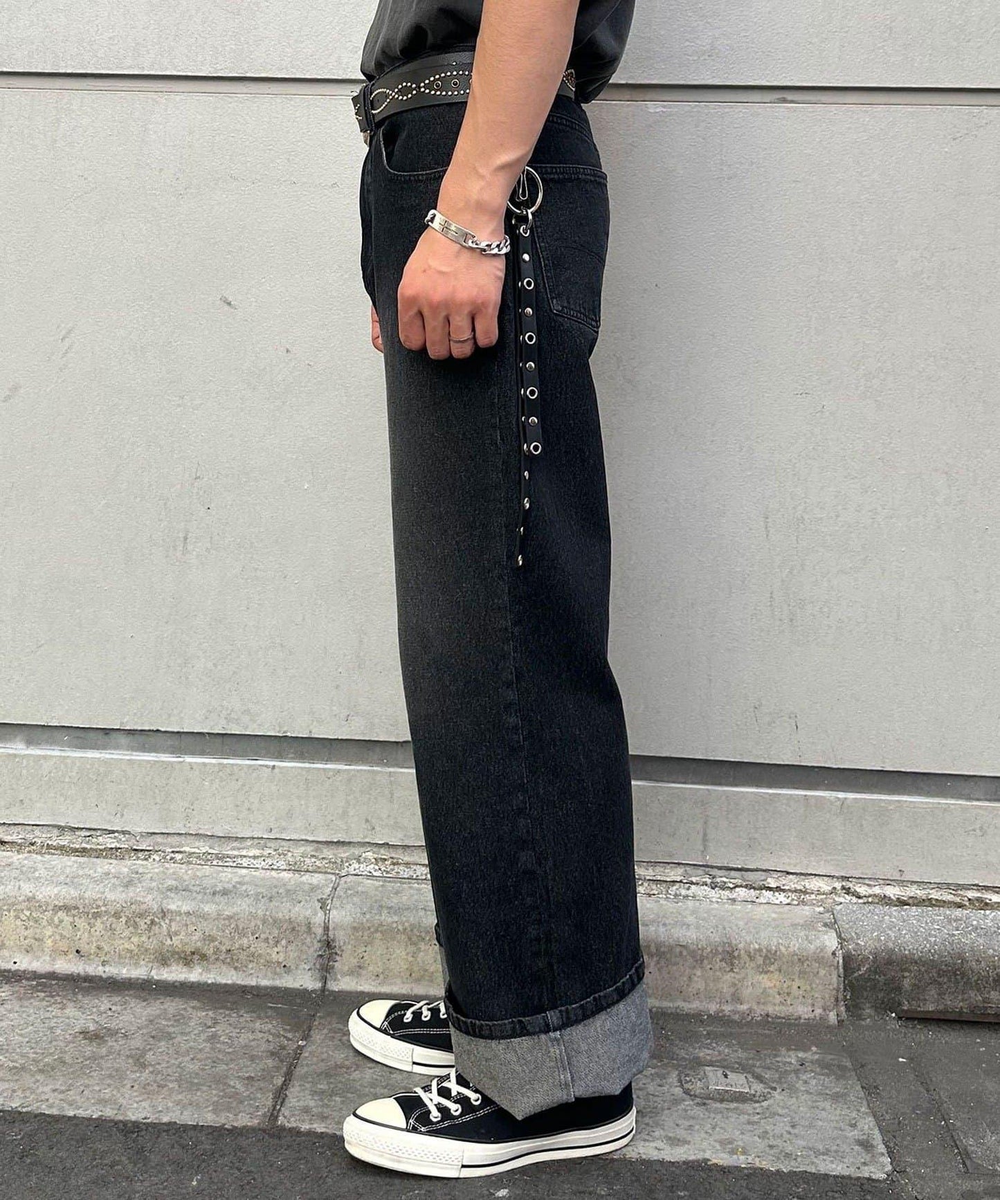 Ciaopanic 卷邊牛仔褲