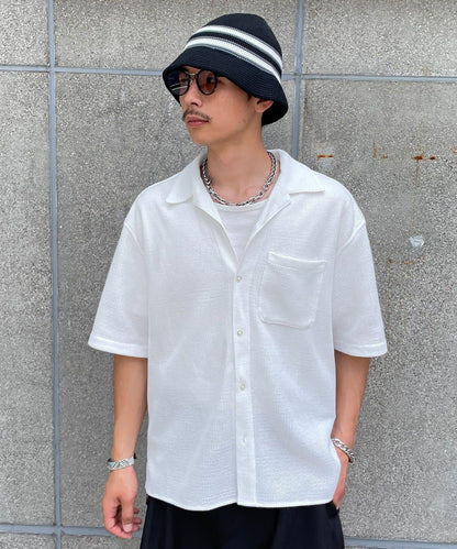 條紋針織帽
