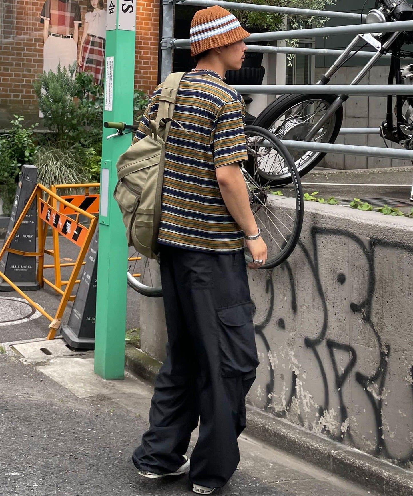 【Ciaopanic】尼龍工裝褲
