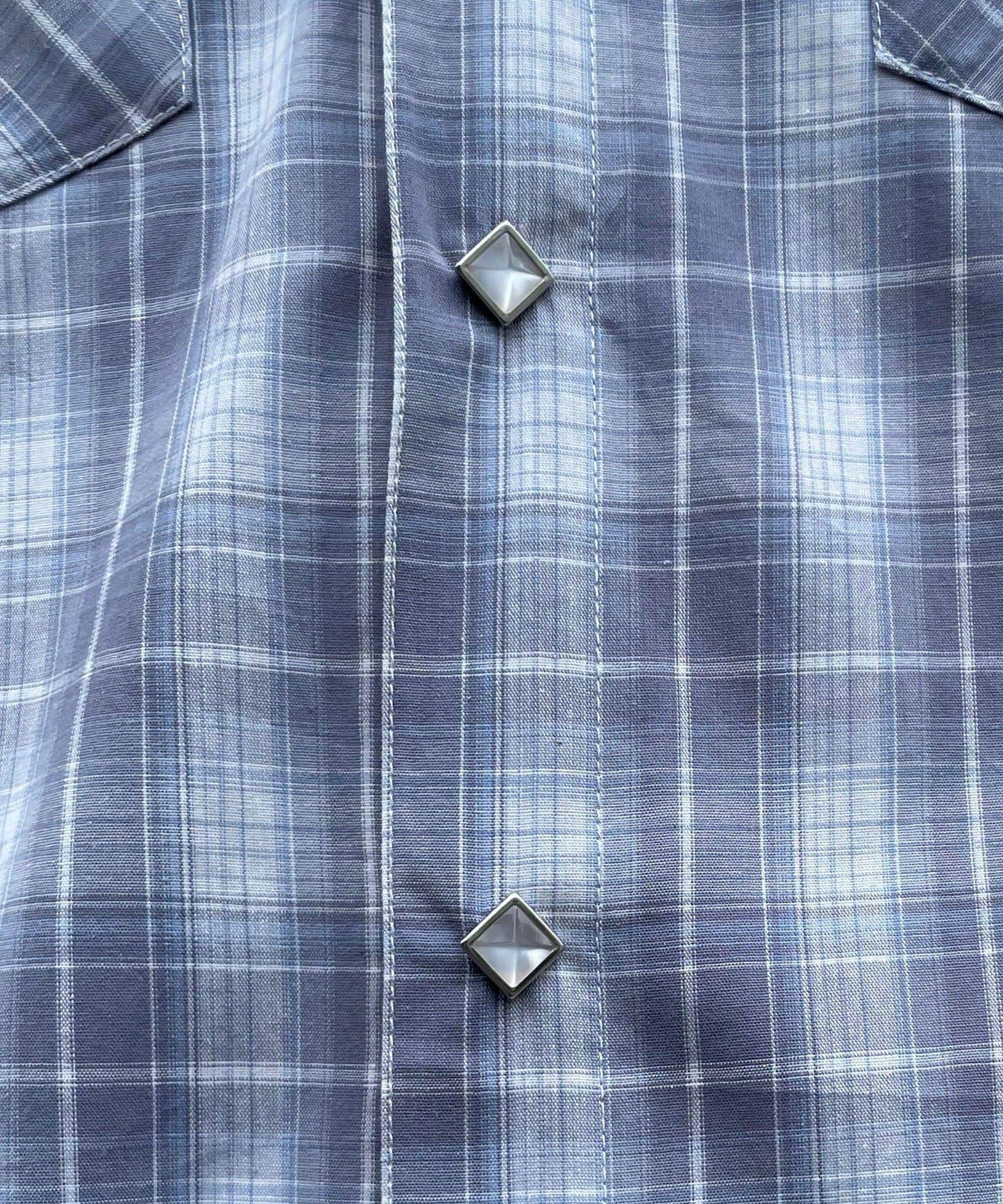 Ciaopanic 鉚釘紐扣格紋襯衫