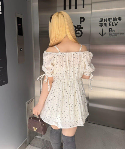 抽繩蝴蝶結設計 中長上衣