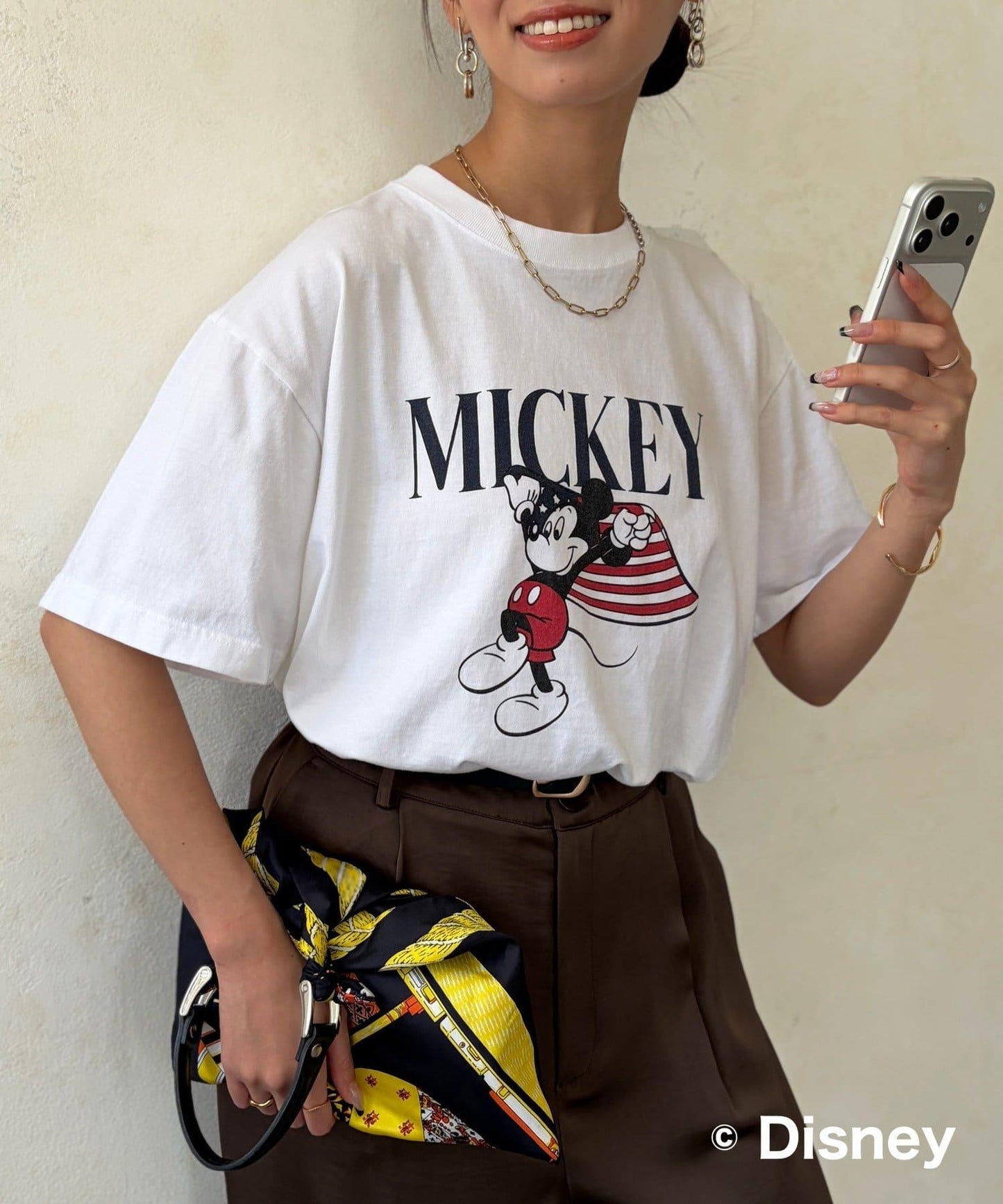 ミッキー圖案 TEE T恤