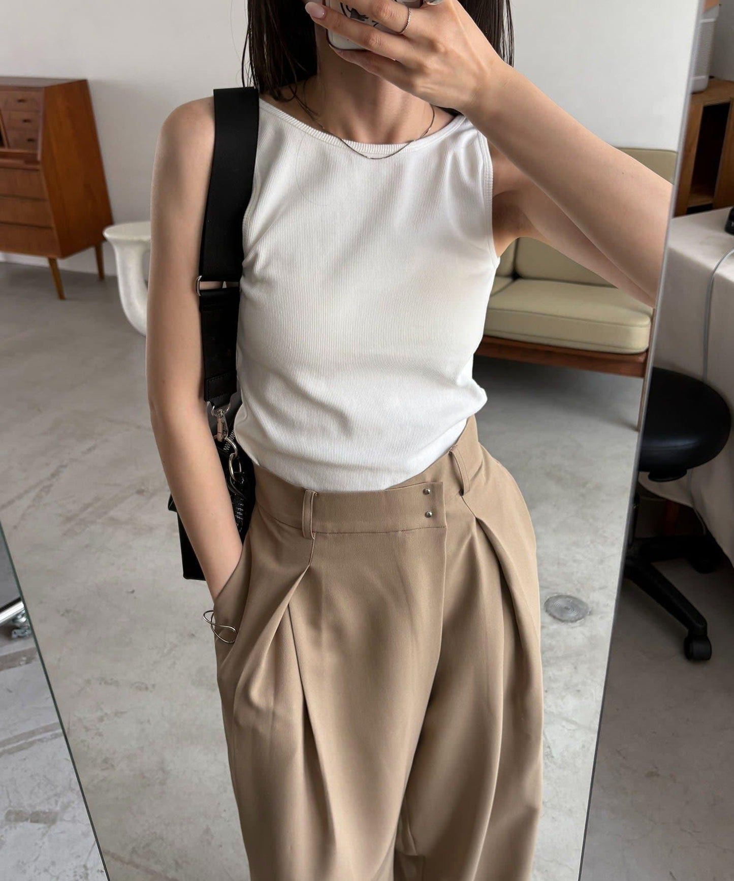 後背開口 帶胸墊 美式肩帶 背心