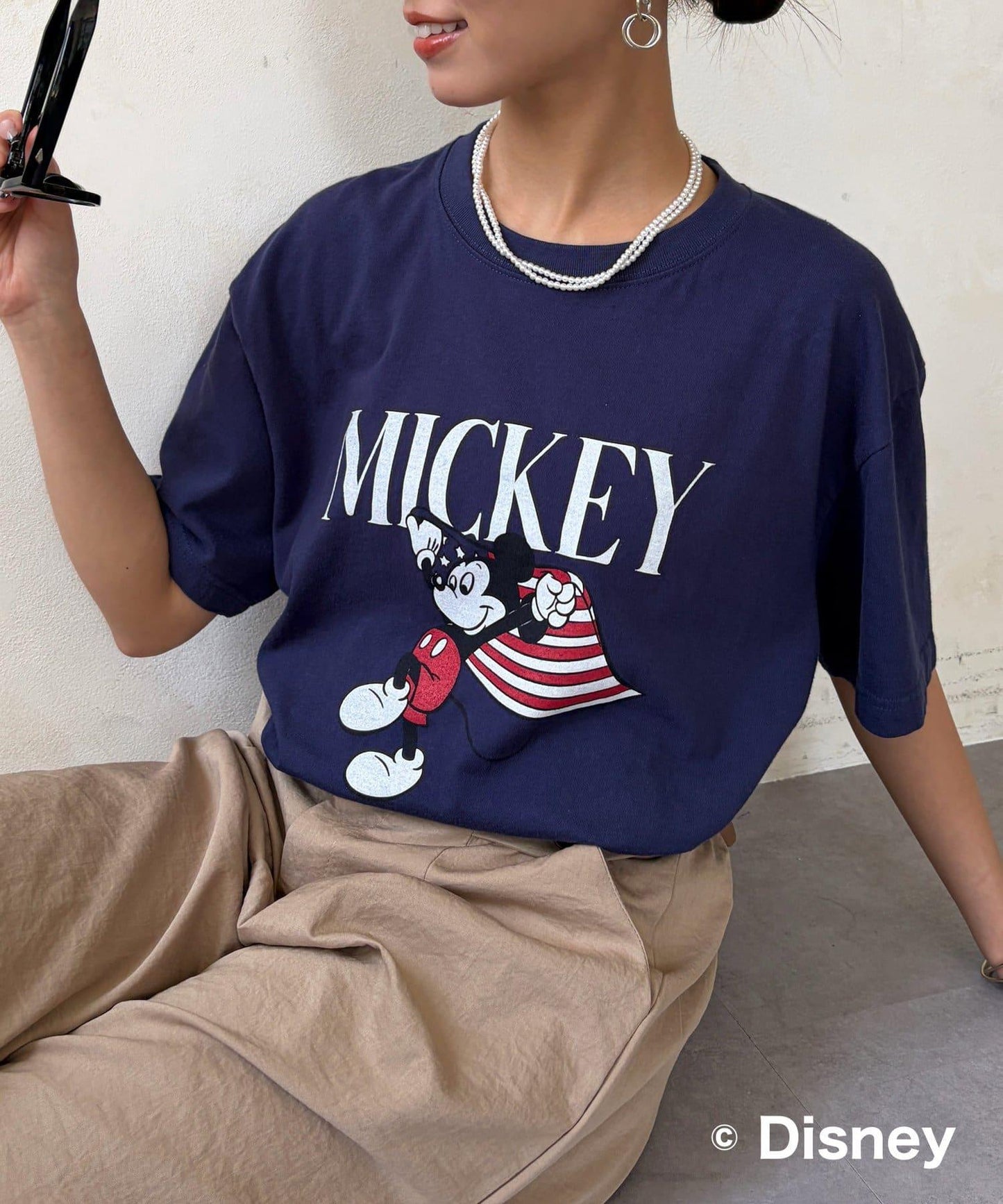 ミッキー圖案 TEE T恤