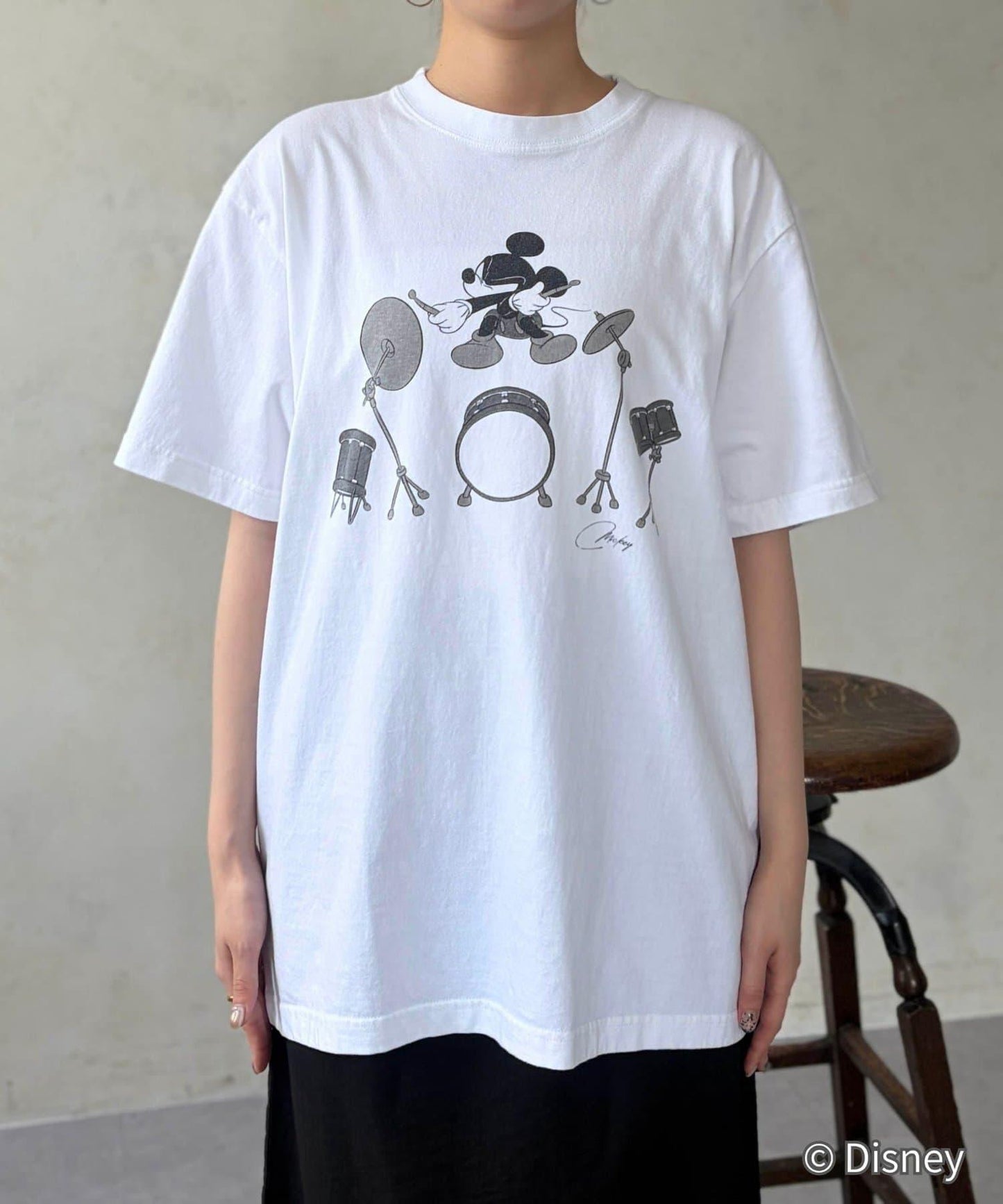 ミッキー圖案 TEE T恤