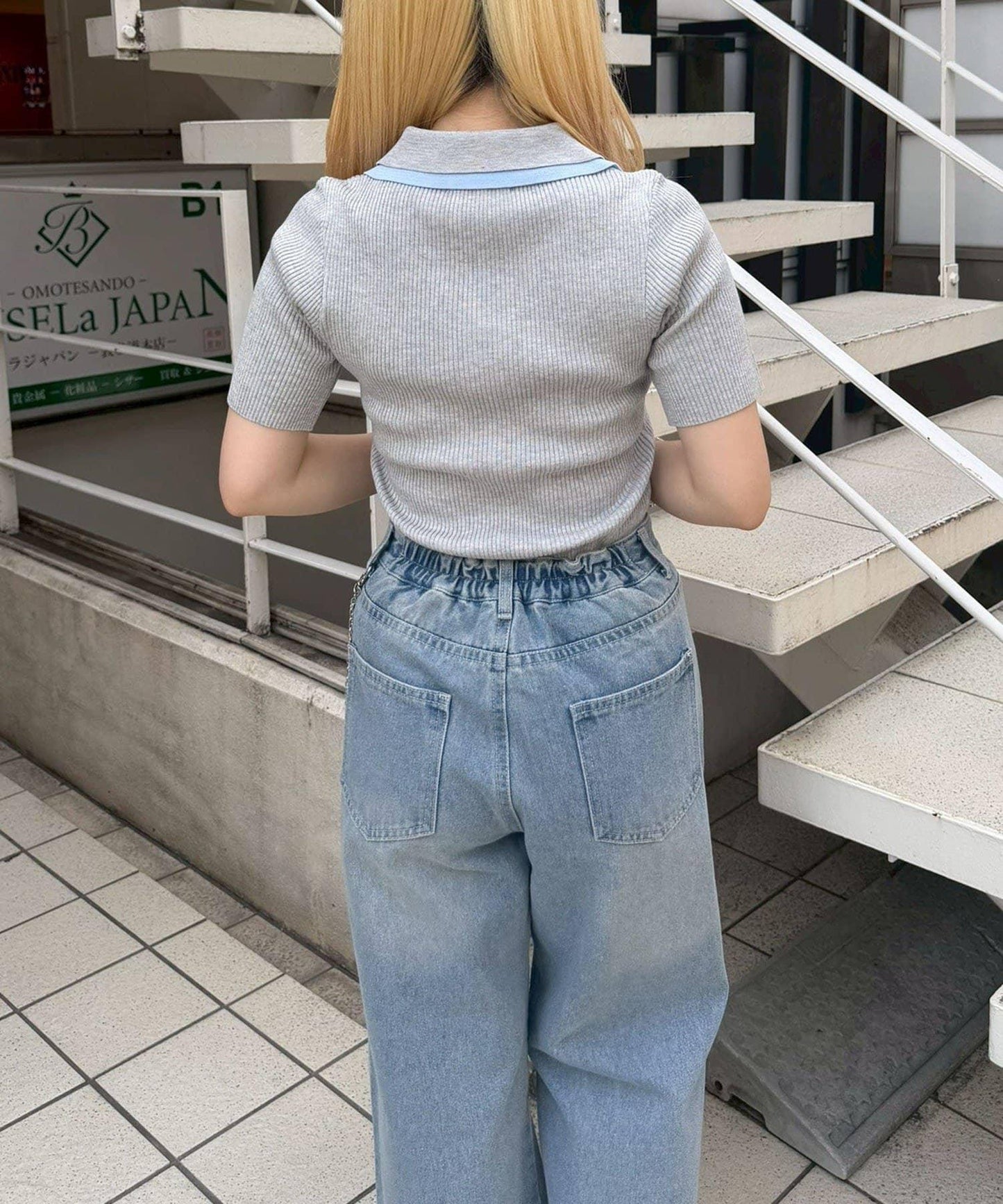雙層領開襟POLO衫