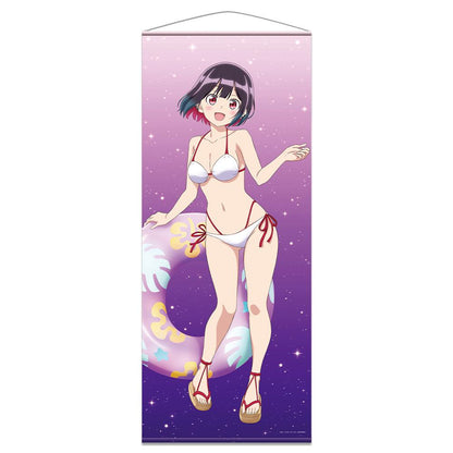 ばっどがーる 等身大掛軸 優谷優 水著ver. 描き下ろし