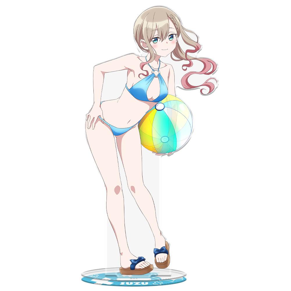 ばっどがーる 涼風涼 大號亞克力立牌 水著ver. 描き下ろし款