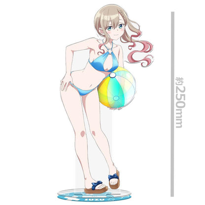 ばっどがーる 涼風涼 大號亞克力立牌 水著ver. 描き下ろし款