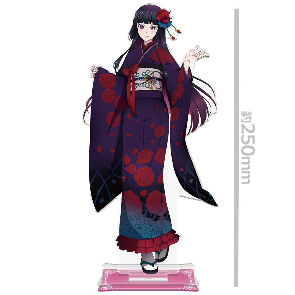 ロックは淑女の嗜みでして（ロックは淑女の嗜みでして） BIGアクリルキャラスタンド 黑鉄音羽 振袖ver. 【描き下ろし】