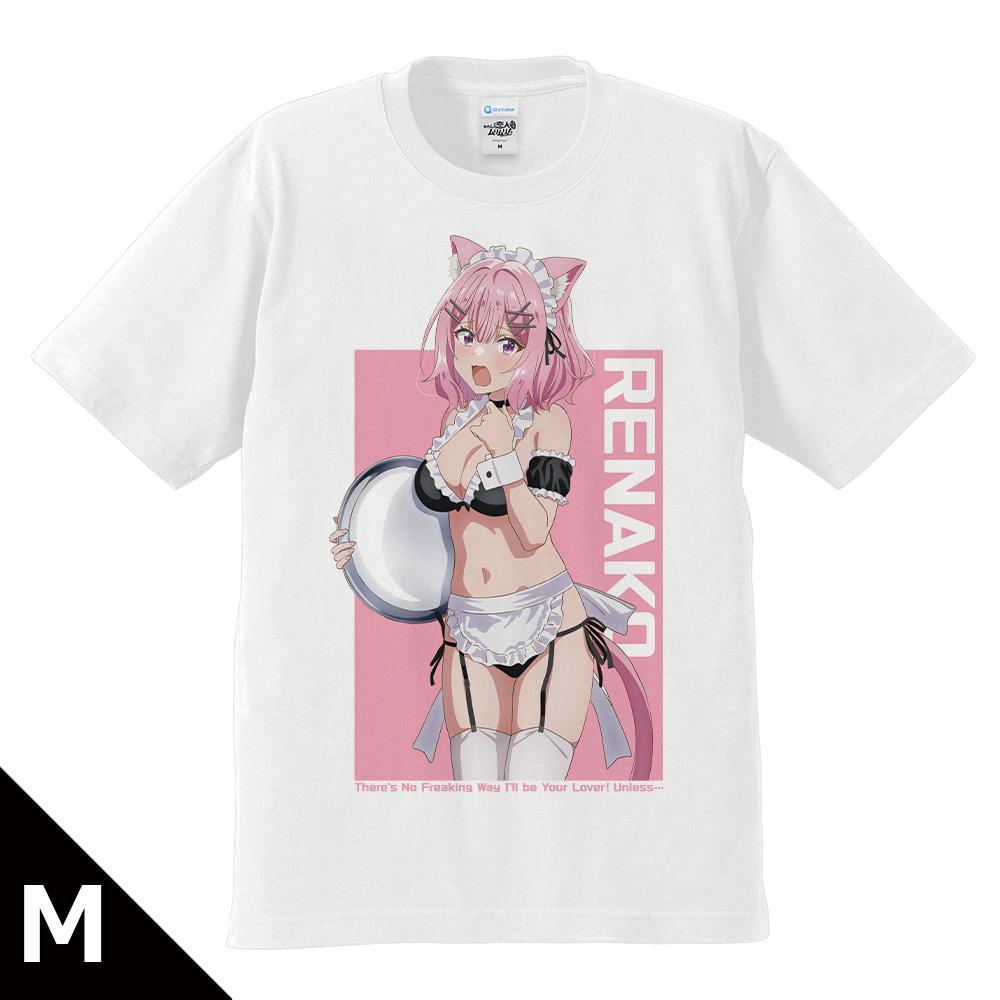 わたしが戀人になれるわけないじゃん、ムリムリ!（※ムリじゃなかった!?）（我怎麼可能成為他的戀人，不可能不可能！（※結果竟然不是！？）） 甘織れな子 T恤 貓耳水著メイドver. Mサイズ 描き下ろし