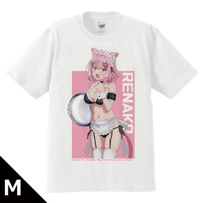 わたしが戀人になれるわけないじゃん、ムリムリ!（※ムリじゃなかった!?）（我怎麼可能成為他的戀人，不可能不可能！（※結果竟然不是！？）） 甘織れな子 T恤 貓耳水著メイドver. Mサイズ 描き下ろし