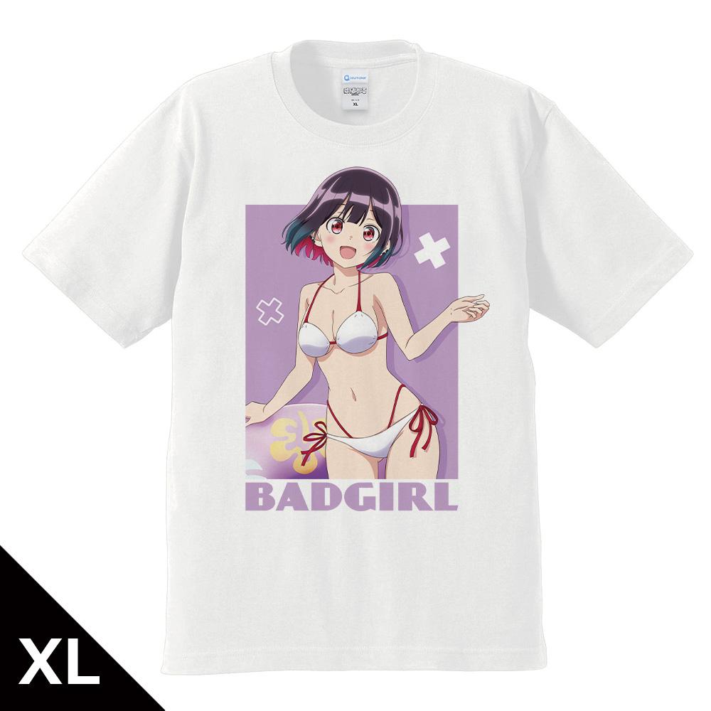 泳裝繪製插畫 優谷優 圖案 T恤 XL碼
