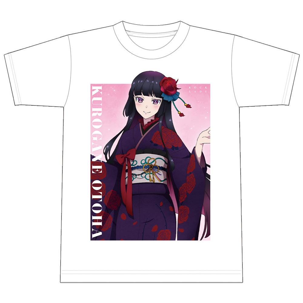 ロックは淑女の嗜みでして（ロックは淑女の嗜みでして） 系列名缺失 第二彈 黒鉄音羽 振袖ver. T恤 XLサイズ