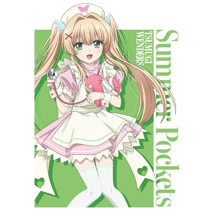 Summer Pockets（夏日口袋） 紬ヴェンダース T恤 nursemaid ver. 繪製插畫款 XL尺寸