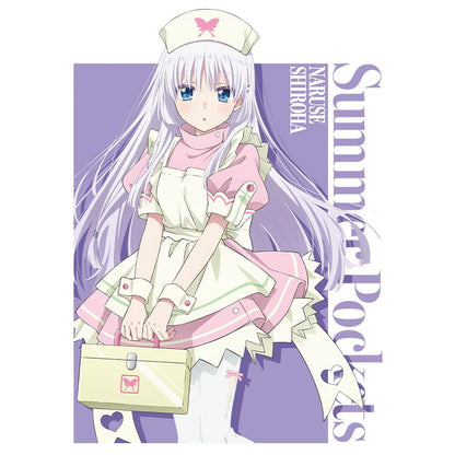 Summer Pockets（夏日口袋） 鳴瀬しろは T恤 ナースメイドver. 描き下ろし XLサイズ