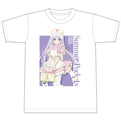 Summer Pockets（夏日口袋） 鳴瀬しろは T恤 ナースメイドver. 描き下ろし XLサイズ
