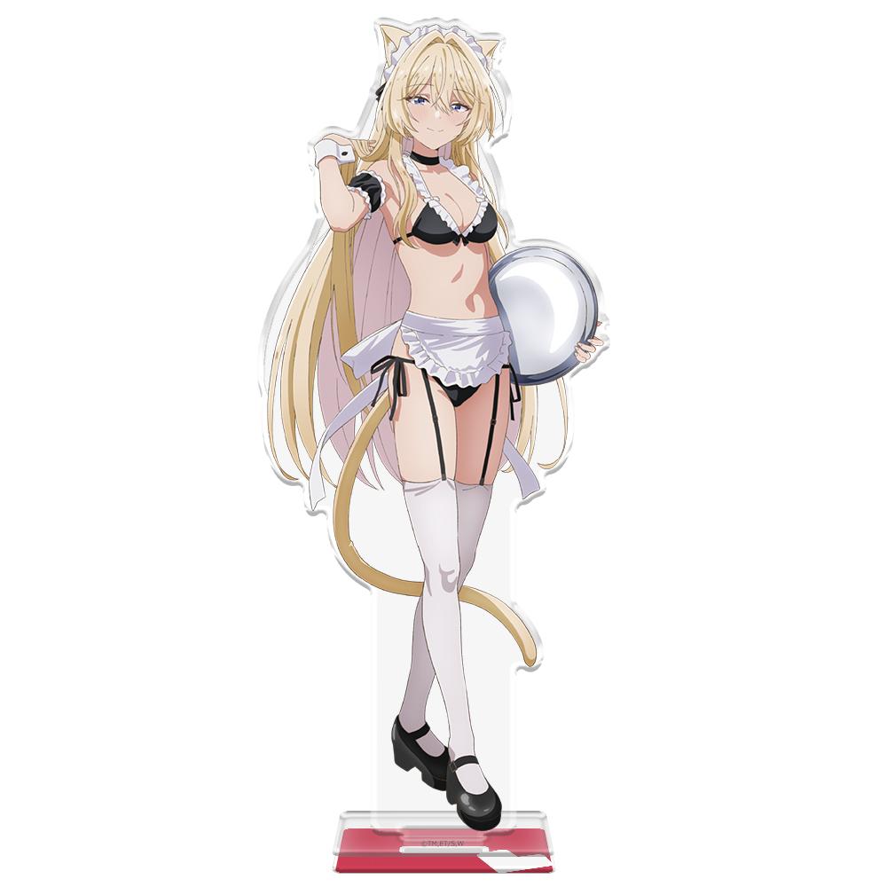 わたしが戀人になれるわけないじゃん、ムリムリ!（※ムリじゃなかった!?）（不可能成為戀人啦，不可能不可能！（※不是不可能！？）） 系列 王塚真唯 亞克力立牌 貓耳泳裝女僕ver. 描き下ろし