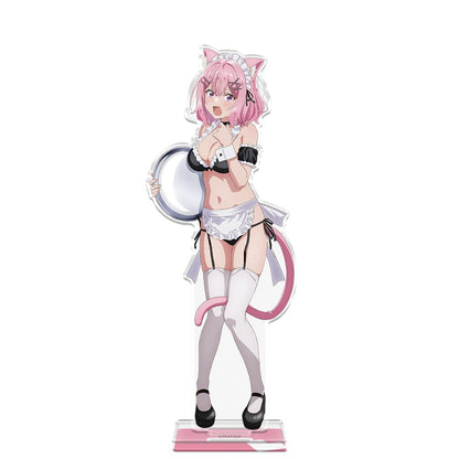 わたしが戀人になれるわけないじゃん、ムリムリ!（※ムリじゃなかった!?）（我怎麼可能成為戀人嘛，不可能不可能！（※居然不是不可能！？）） 甘織れな子 亞克力角色立牌 貓耳泳裝女僕ver. 新繪