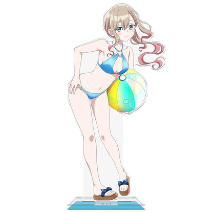 ばっどがーる 涼風涼 立牌 水著ver. 描き下ろし