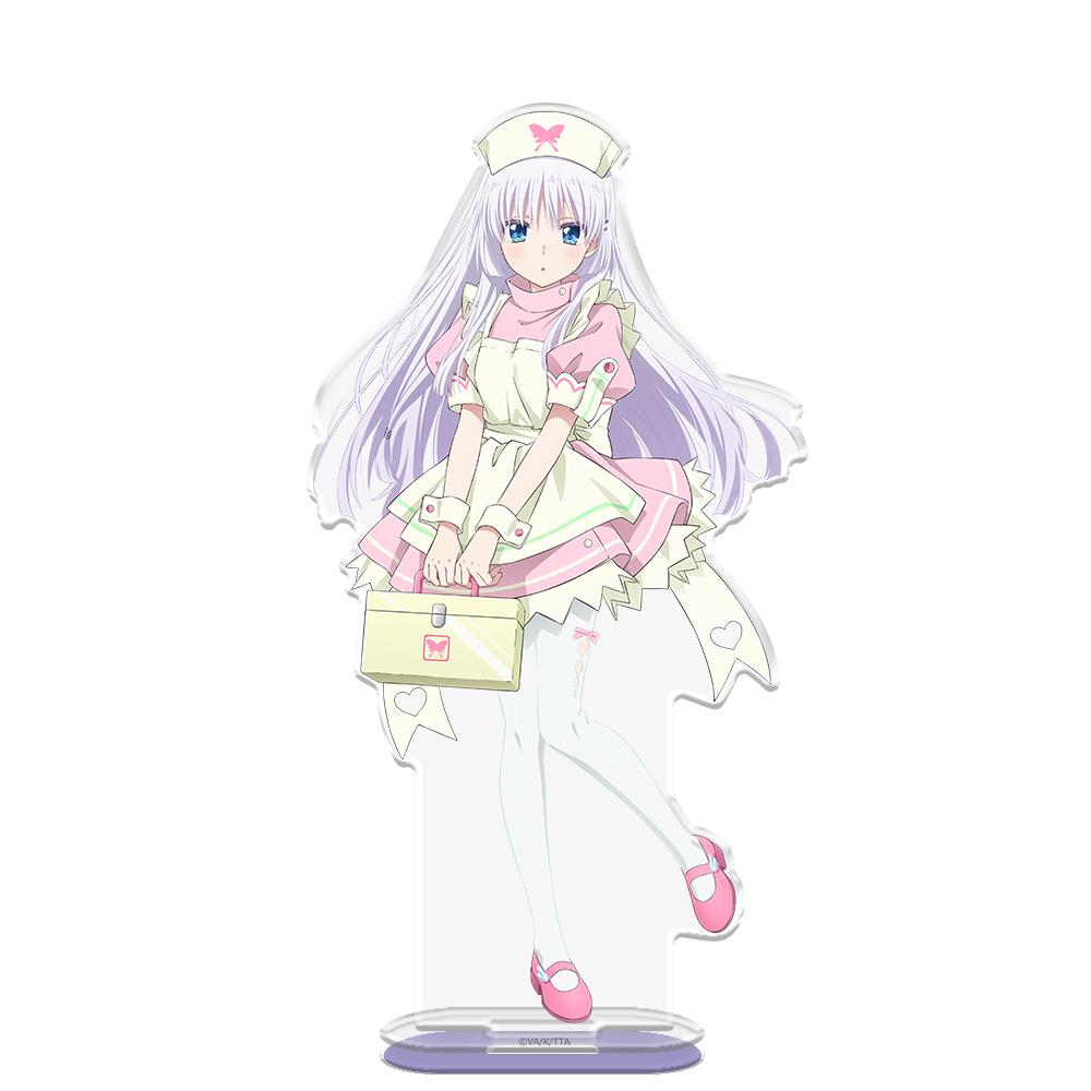 Summer Pockets（夏日口袋） 鳴瀬しろは 亞克力立牌 護士女僕ver. 新繪製款
