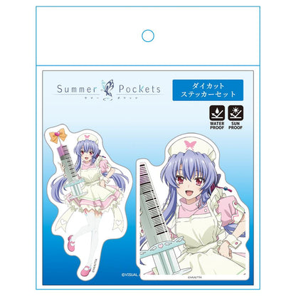 Summer Pockets（夏日口袋） 空門蒼 異形貼紙套裝 女僕護士ver. 全新繪製