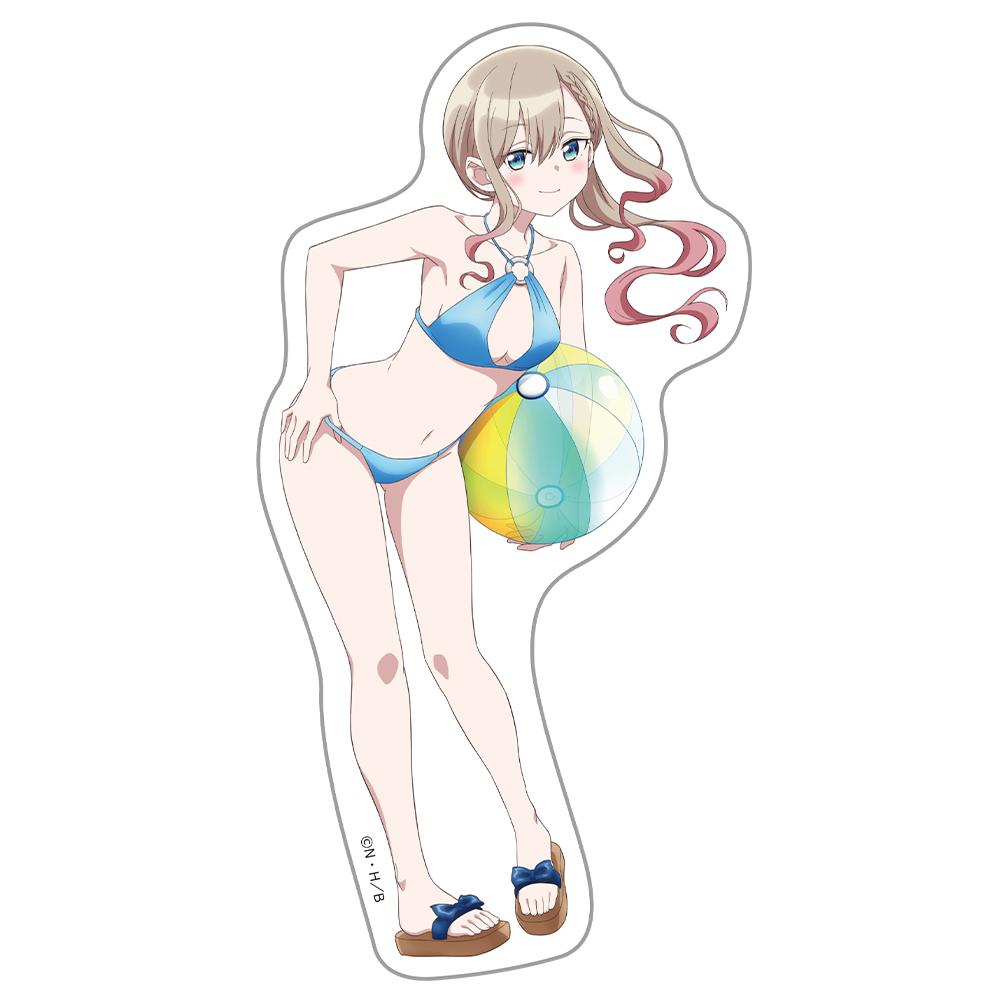 ばっどがーる  第二彈 涼風涼 ダイカットステッカー 水著ver. 描き下ろし