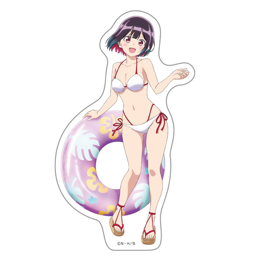 ばっどがーる（壞女孩） 優谷優 ダイカットステッカー 水著ver. 描き下ろし款