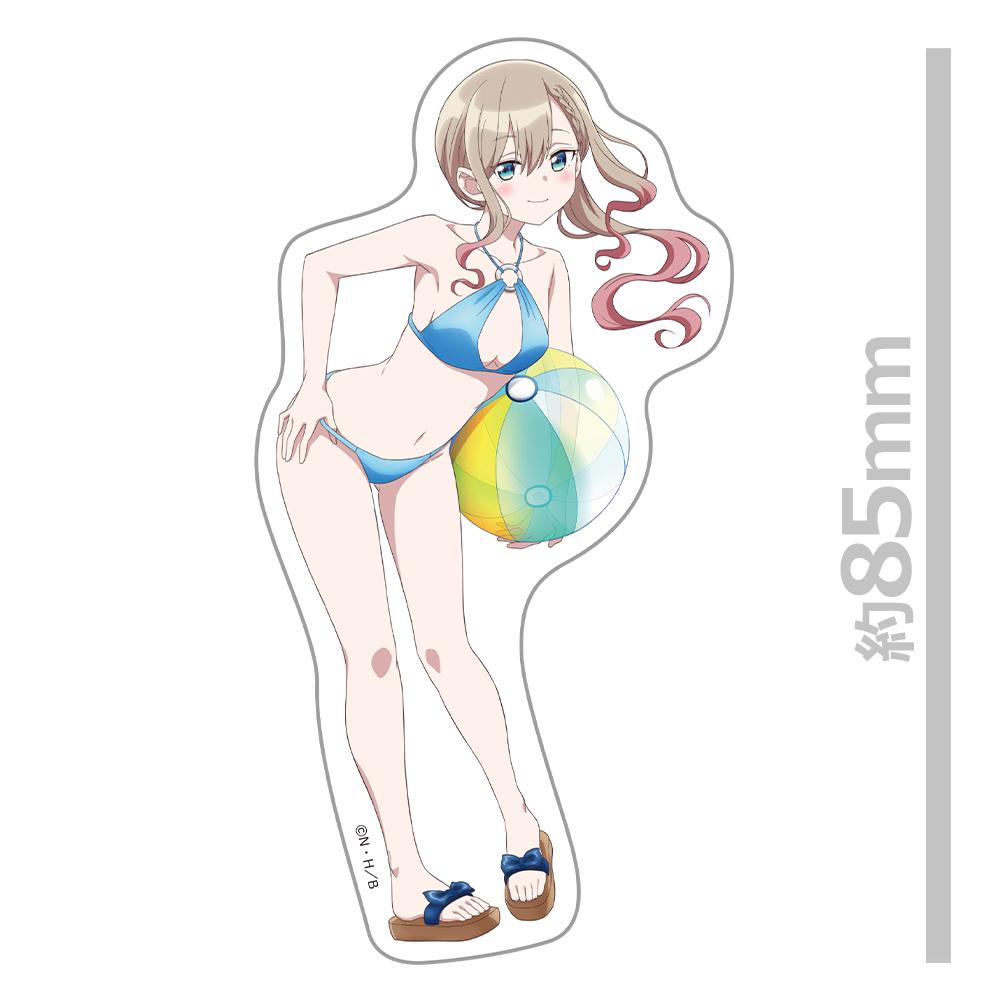 ばっどがーる  第二彈 涼風涼 ダイカットステッカー 水著ver. 描き下ろし