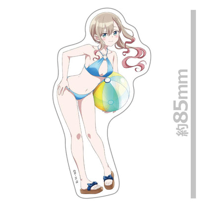 ばっどがーる  第二彈 涼風涼 ダイカットステッカー 水著ver. 描き下ろし