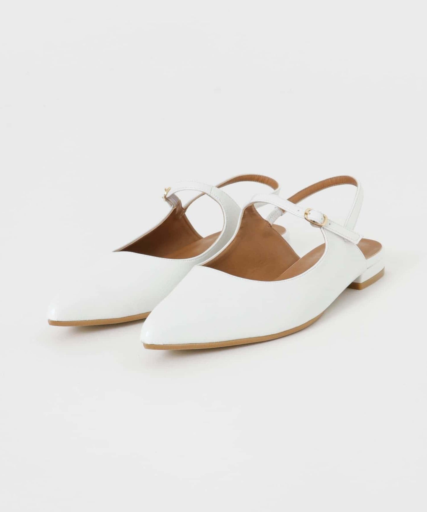 尖頭後繫帶單鞋