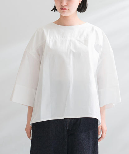 Organic cotton Half-Sleeve Pullover 套頭上衣