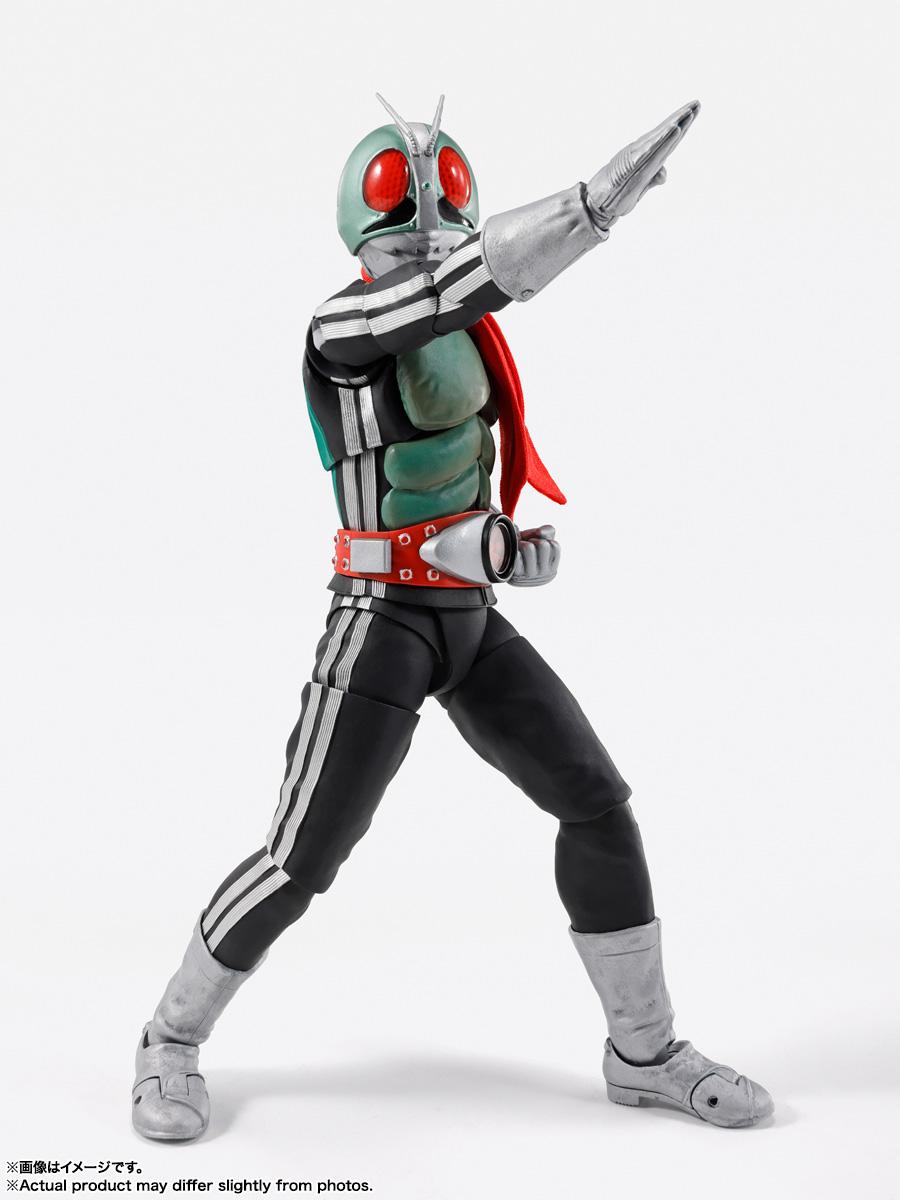 仮面ライダー（假面騎士） S.H.Figuarts 真骨雕製法系列 仮面ライダー新1號 模型 栄光の昭和ライダーエディション款