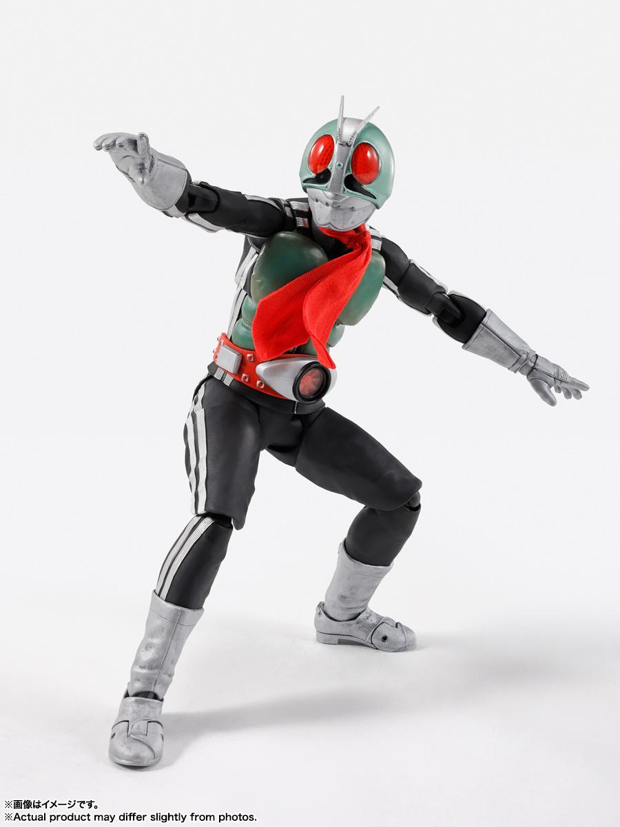 仮面ライダー（假面騎士） S.H.Figuarts 真骨雕製法系列 仮面ライダー新1號 模型 栄光の昭和ライダーエディション款