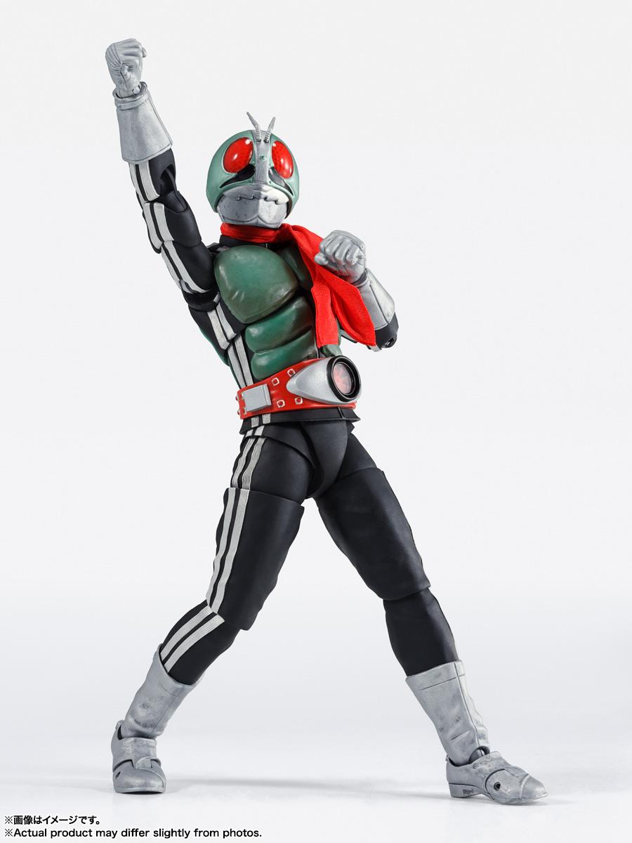 仮面ライダー（假面騎士） S.H.Figuarts 真骨雕製法系列 仮面ライダー新1號 模型 栄光の昭和ライダーエディション款