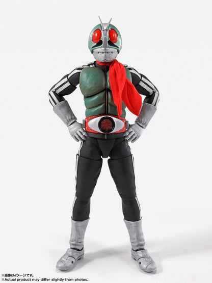 仮面ライダー（假面騎士） S.H.Figuarts 真骨雕製法系列 仮面ライダー新1號 模型 栄光の昭和ライダーエディション款