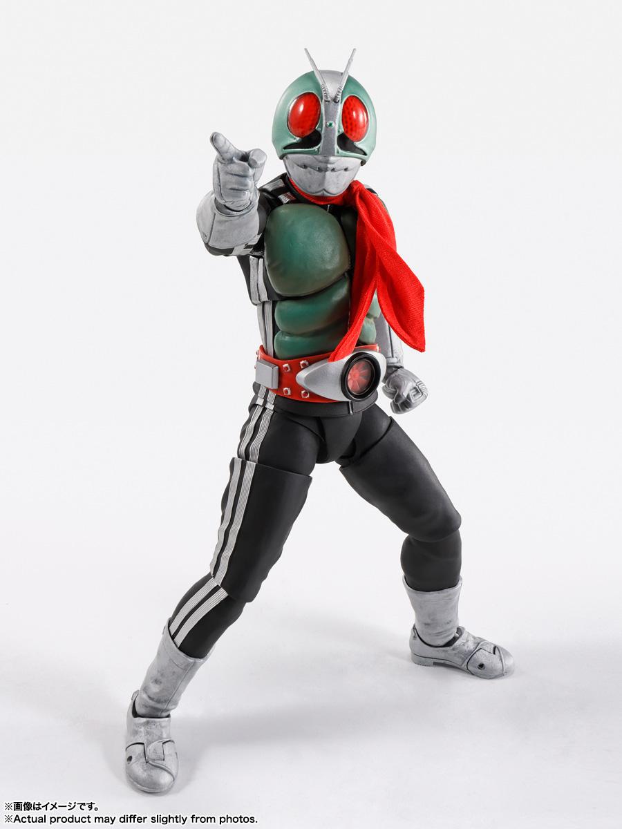 仮面ライダー（假面騎士） S.H.Figuarts 真骨雕製法系列 仮面ライダー新1號 模型 栄光の昭和ライダーエディション款