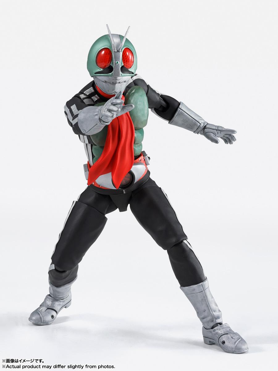 仮面ライダー（假面騎士） S.H.Figuarts 真骨雕製法系列 仮面ライダー新1號 模型 栄光の昭和ライダーエディション款