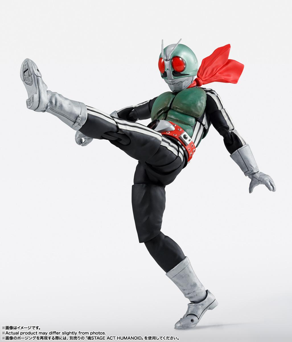 仮面ライダー（假面騎士） S.H.Figuarts 真骨雕製法系列 仮面ライダー新1號 模型 栄光の昭和ライダーエディション款