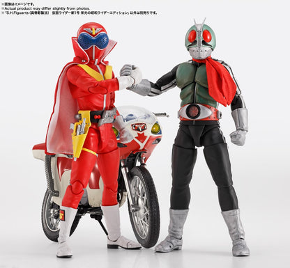 仮面ライダー（假面騎士） S.H.Figuarts 真骨雕製法系列 仮面ライダー新1號 模型 栄光の昭和ライダーエディション款