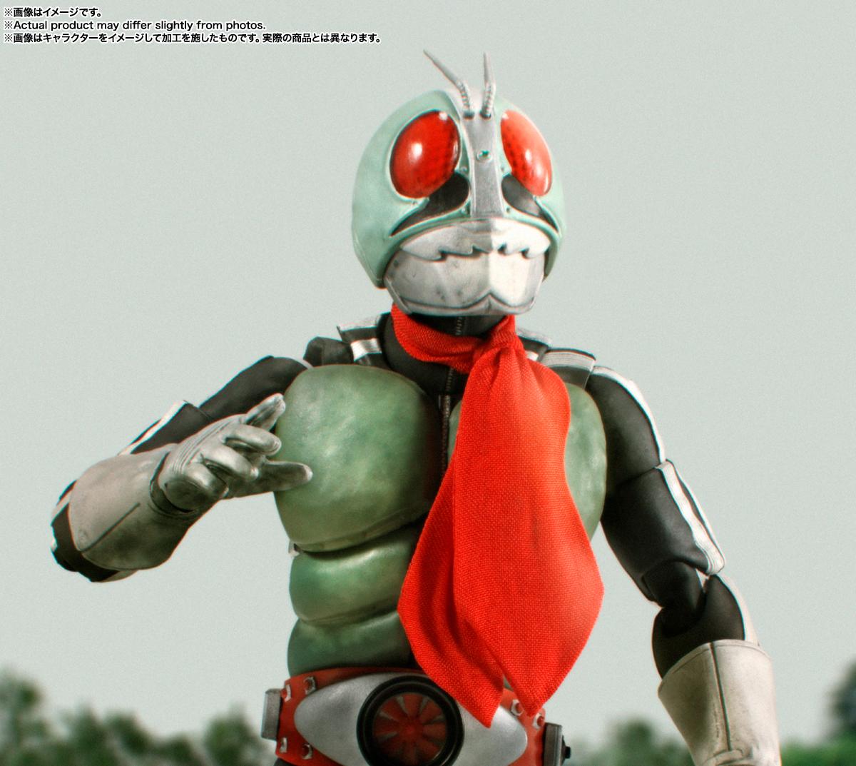 仮面ライダー（假面騎士） S.H.Figuarts 真骨雕製法系列 仮面ライダー新1號 模型 栄光の昭和ライダーエディション款