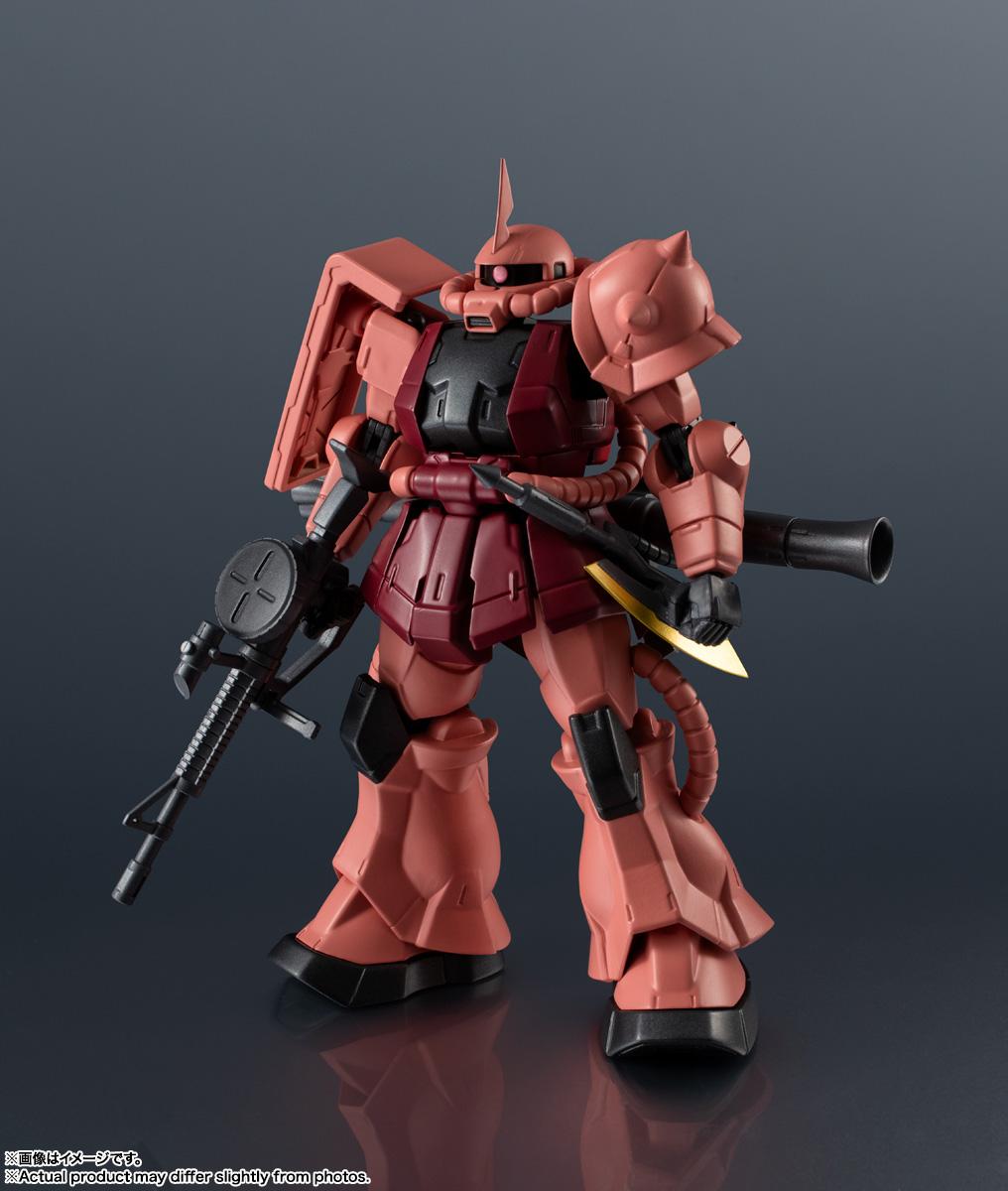 ガンダム（高達） GUNDAM UNIVERSE系列 MS-06S CHAR'S ZAKU II 角色模型 RENEWAL款