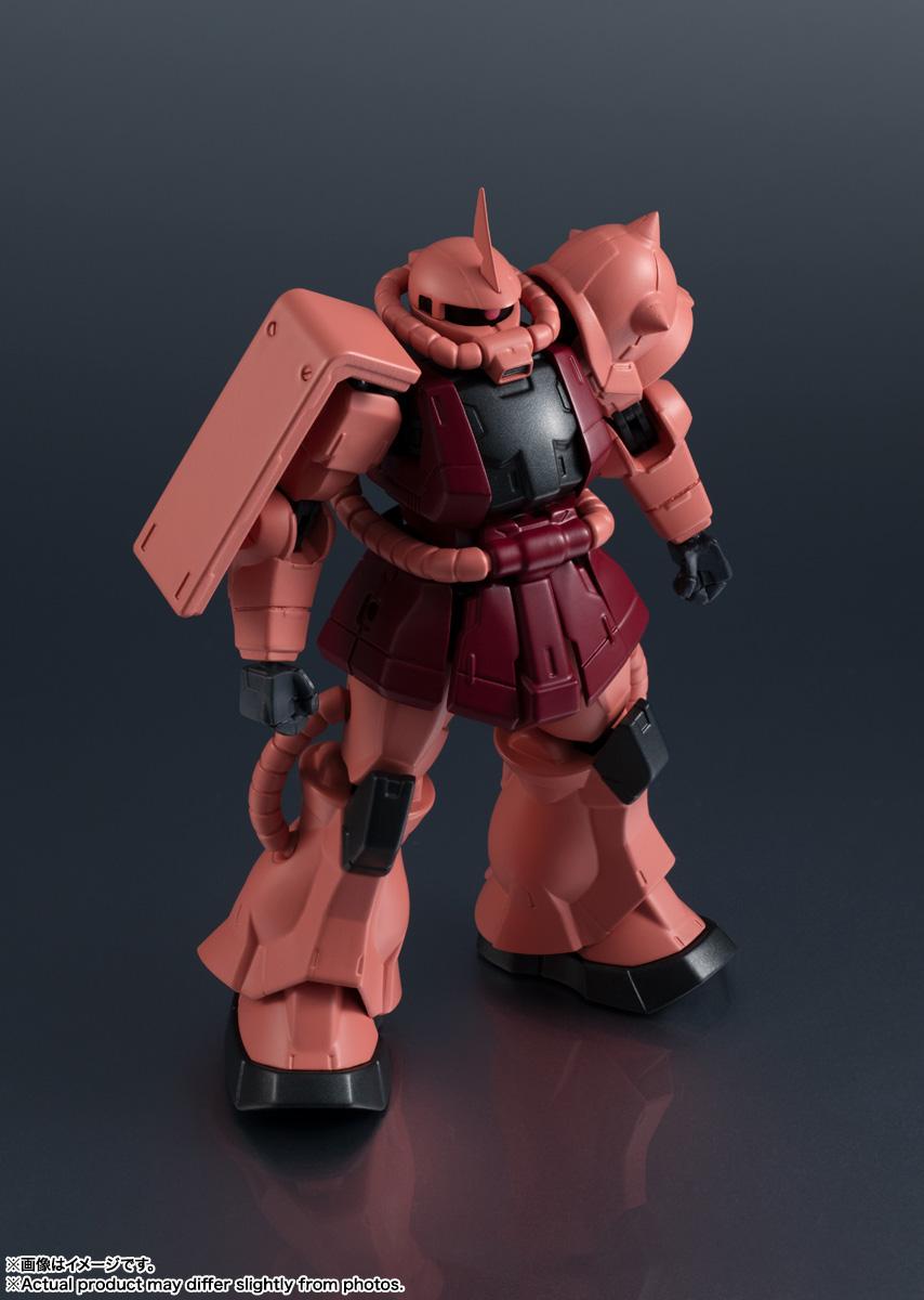 ガンダム（高達） GUNDAM UNIVERSE系列 MS-06S CHAR'S ZAKU II 角色模型 RENEWAL款